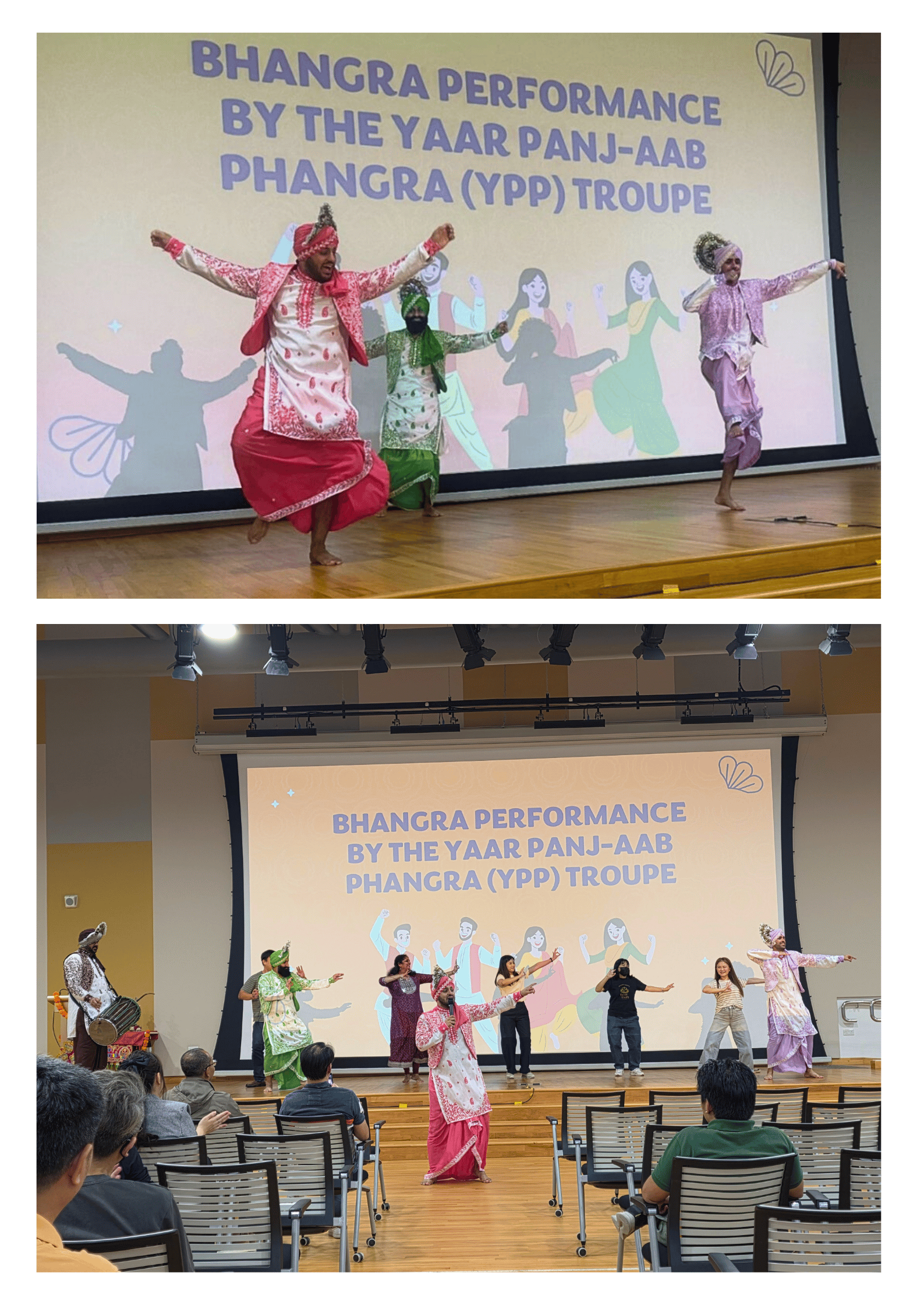Staff joined the vibrant Bhangra dancers on stage, embracing the joy and unity of Deepavali celebrations.